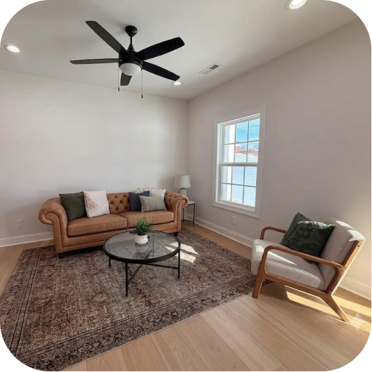 Misty Interior Living Room Detail