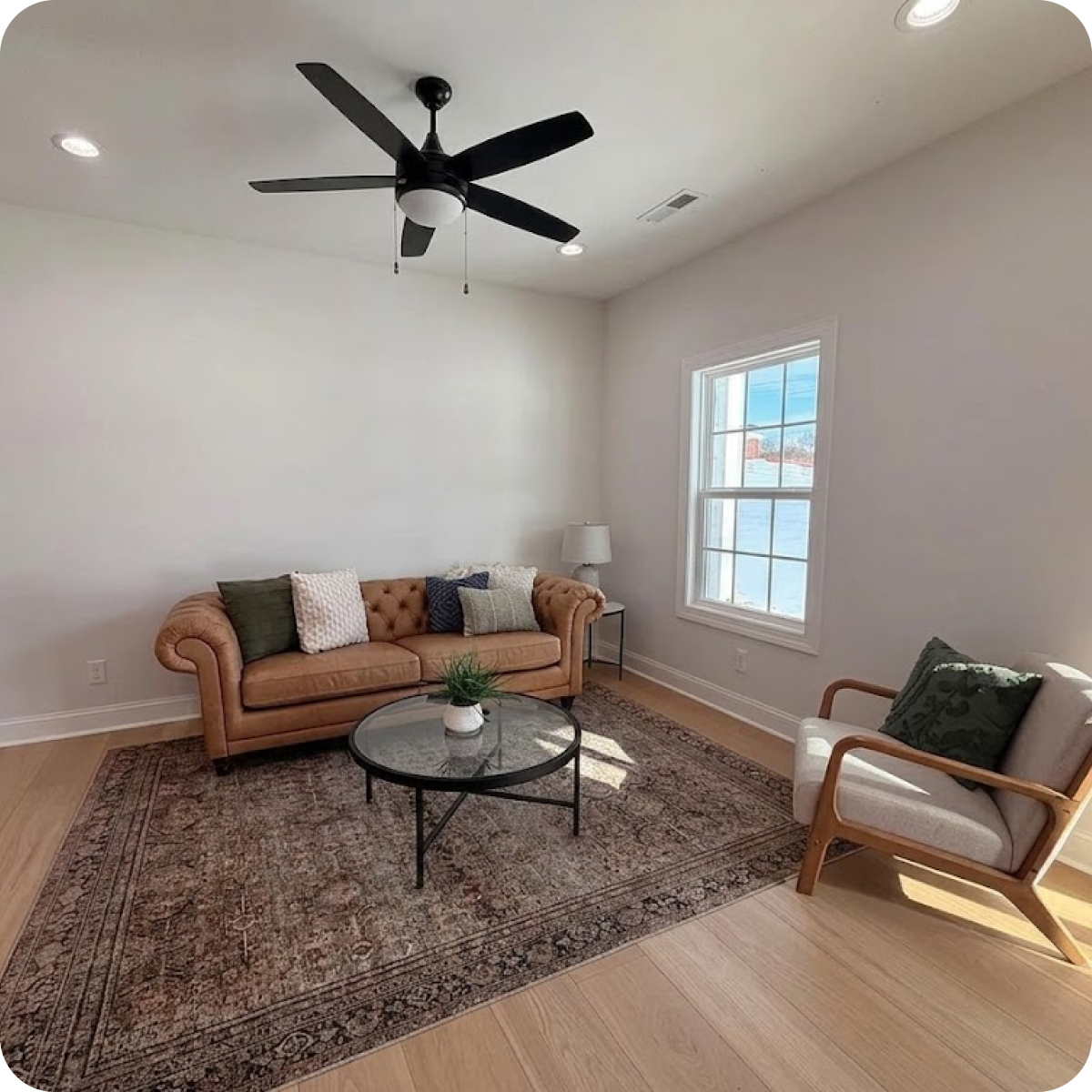 Misty Interior Living Room